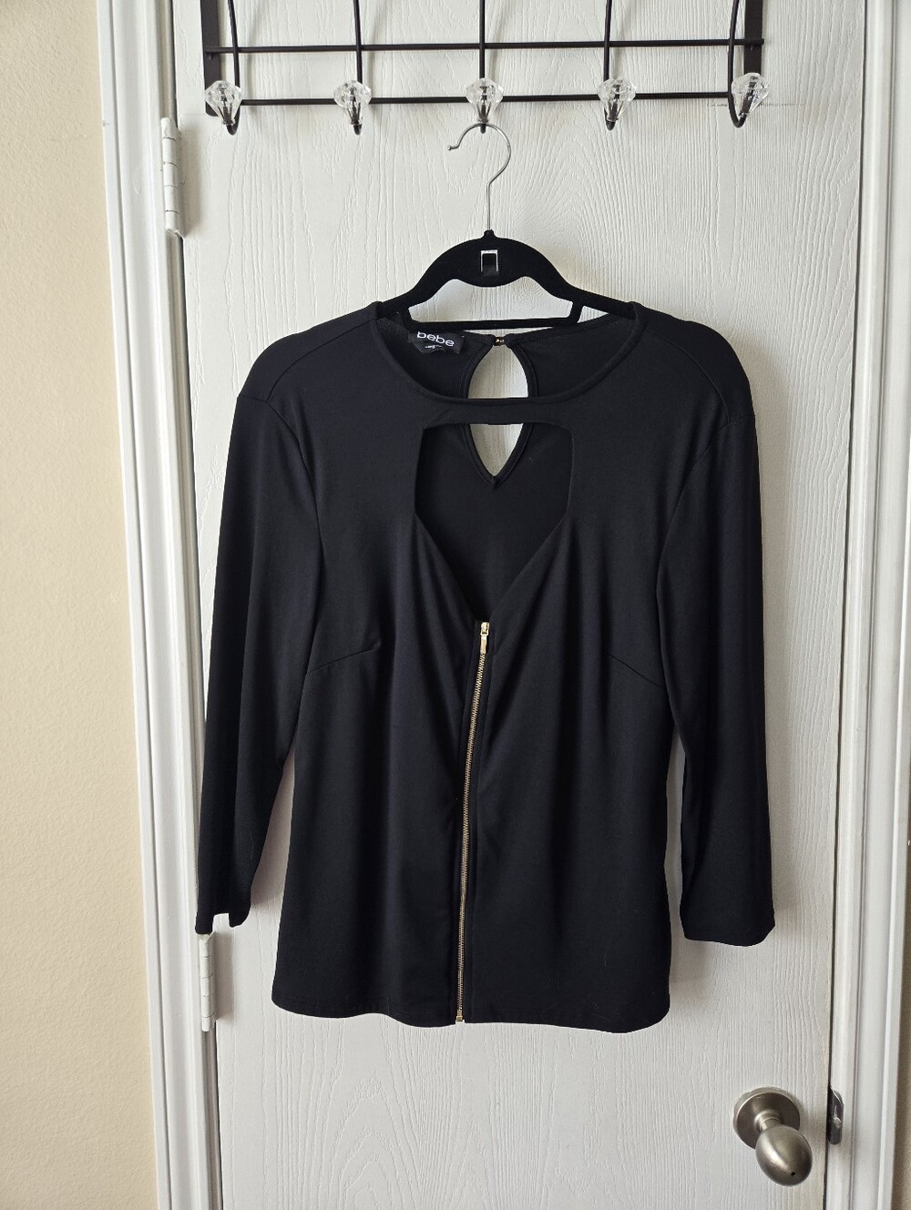 Bebe Keyhole Blouse